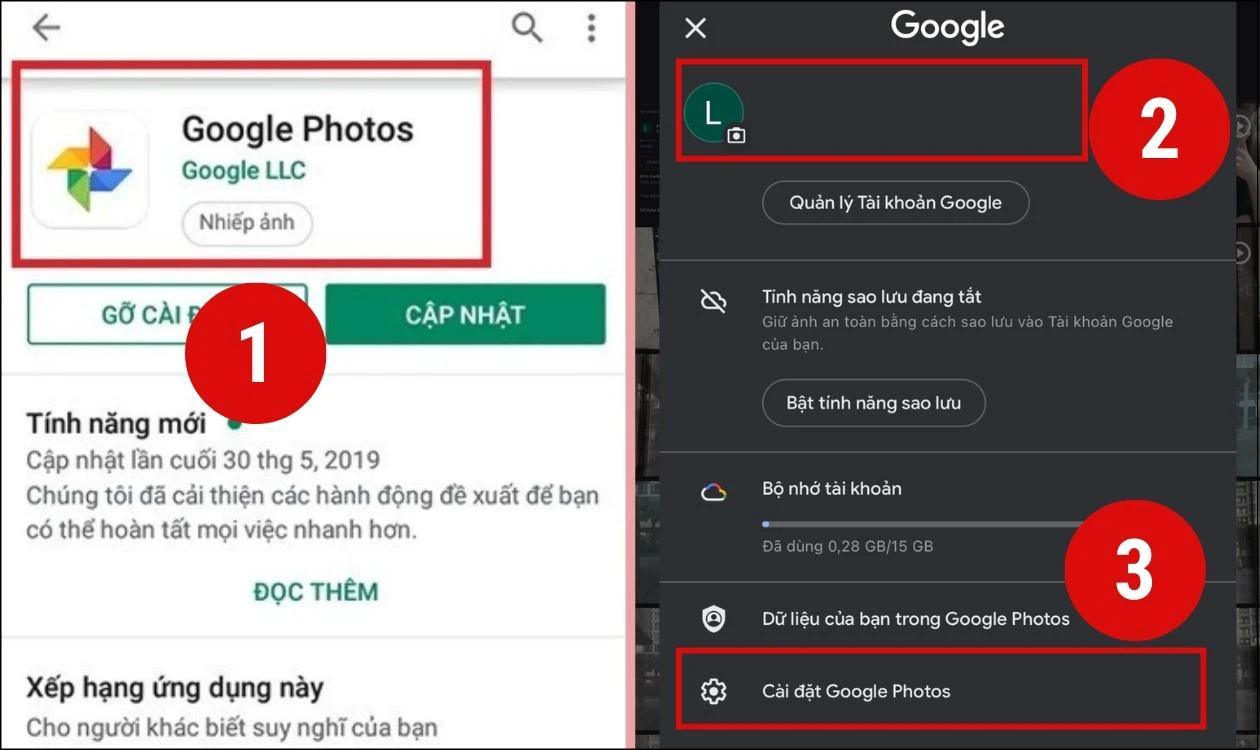 C&aacute;ch chuyển to&agrave;n bộ h&igrave;nh ảnh từ Android sang iPhone bằng Google Photos