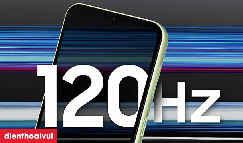 M&agrave;n h&igrave;nh 120Hz ấn tượng