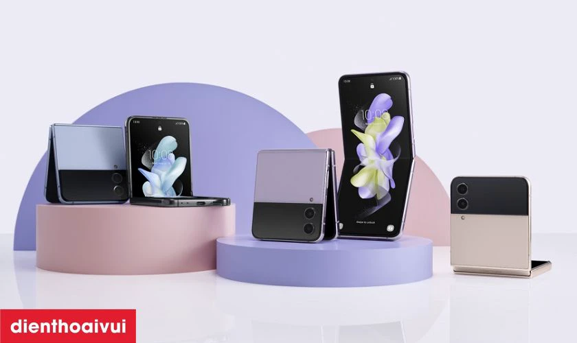 Samsung Galaxy Z Flip4 thiết kế gập thời trang