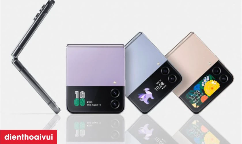 Samsung Z Flip4 giá rẻ có thể gấp mở linh hoạt