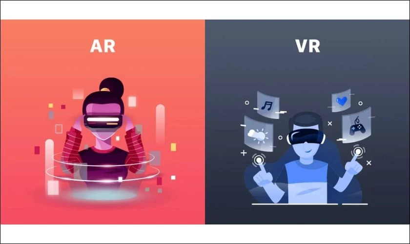 Sự kh&aacute;c nhau giữa c&ocirc;ng nghệ AR v&agrave; VR l&agrave; g&igrave;?