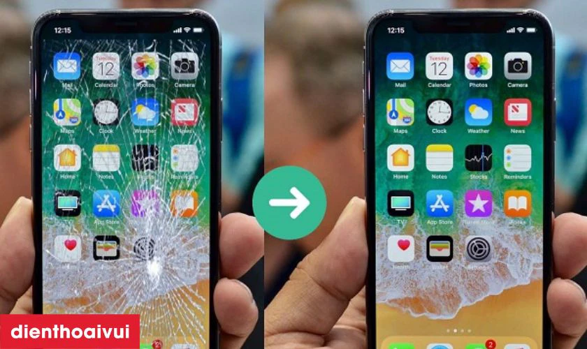 &Eacute;p k&iacute;nh m&agrave;n h&igrave;nh iPhone 12