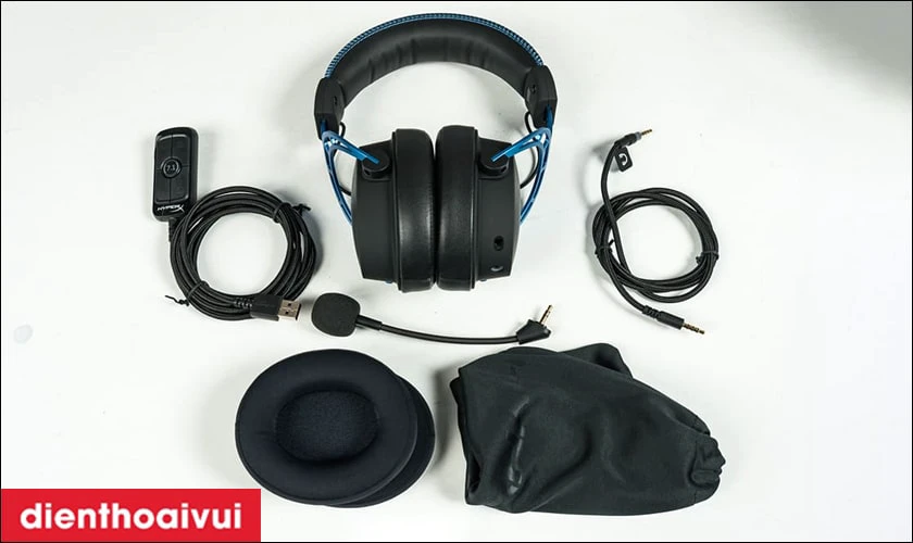 Tai nghe HyperX tai chụp d&acirc;y rời