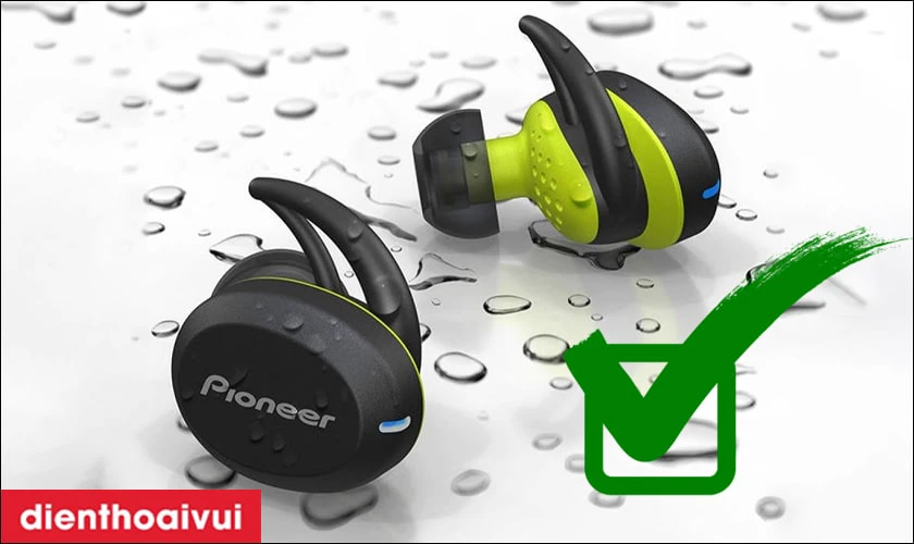 Tai nghe Pioneer có khả năng chống nước không?