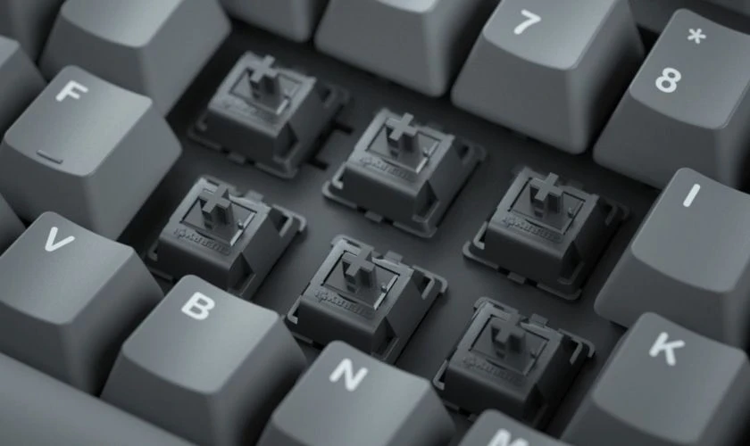 Black switch tr&ecirc;n b&agrave;n ph&iacute;m cơ