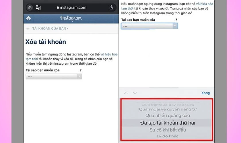 C&oacute; thể lấy lại t&agrave;i khoản Instagram đ&atilde; x&oacute;a kh&ocirc;ng?