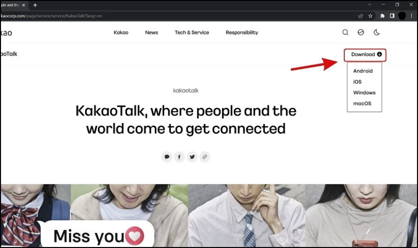 C&aacute;ch sử dụng KakaoTalk tr&ecirc;n m&aacute;y t&iacute;nh