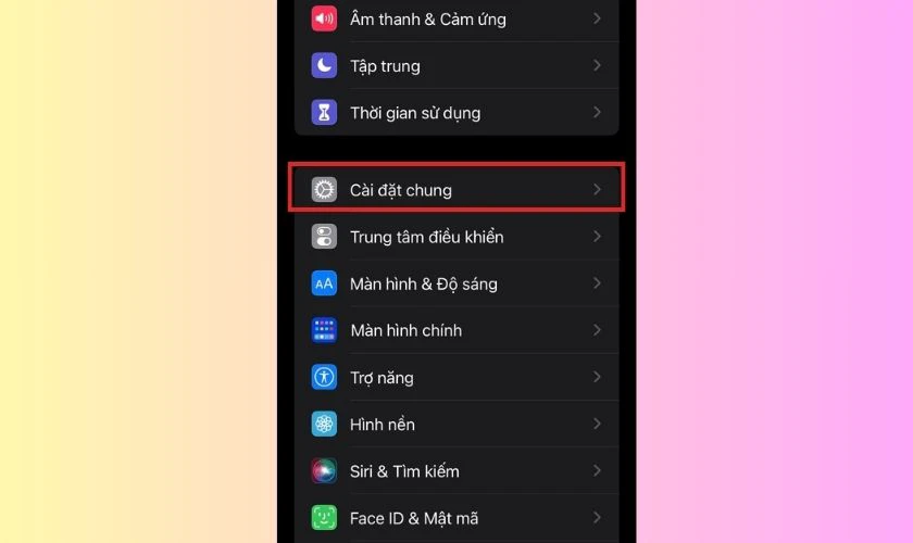 Cập nhật iOS 17 từ bản beta 