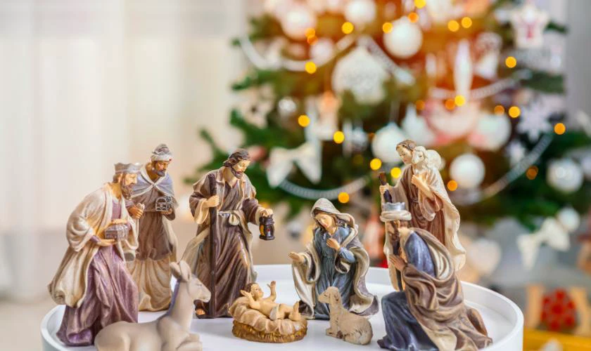 Ph&ocirc;ng nền ch&uacute;a Gi&ecirc;su v&agrave;o Noel