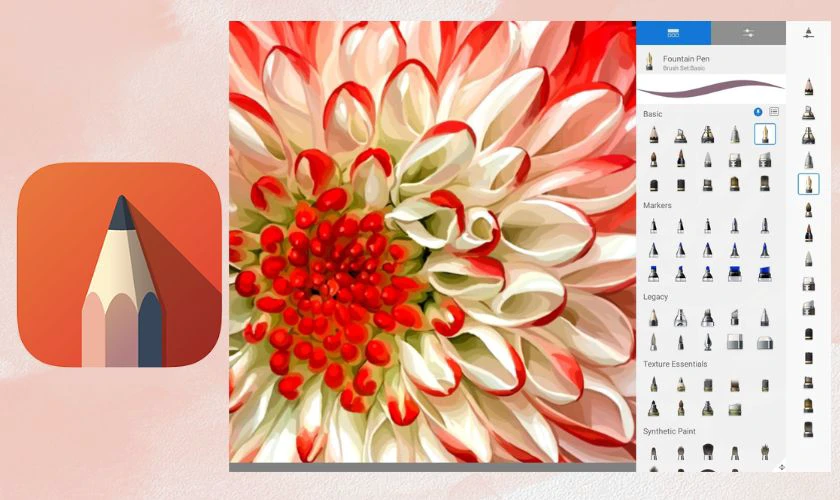 SketchBook - Ứng dụng vẽ đẹp tr&ecirc;n điện thoại