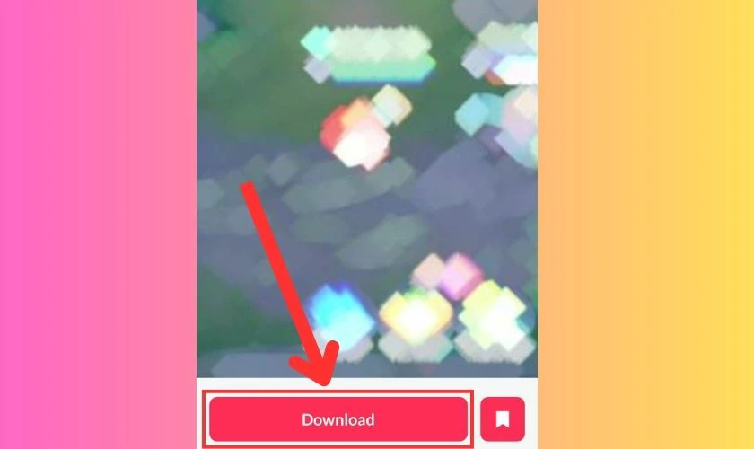 Chọn v&agrave;o Download để tải xuống video đ&atilde; x&oacute;a logo