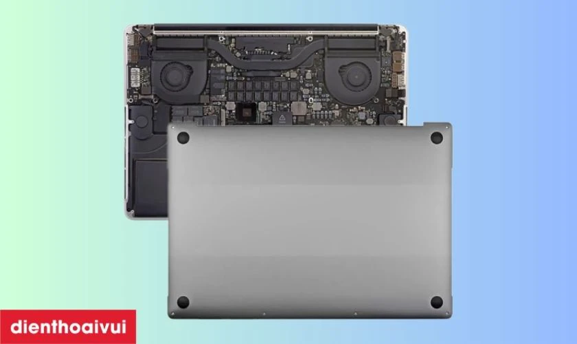 Thay vỏ nắp đáy Macbook Pro