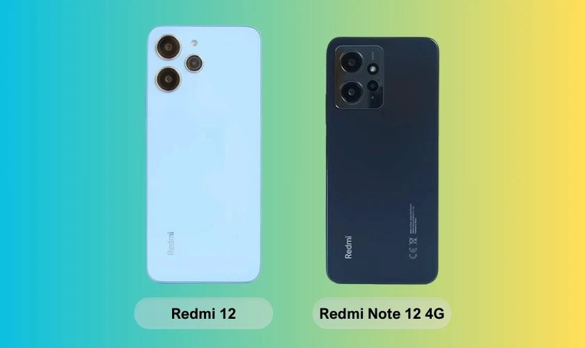 Thiết kế của Xiaomi Redmi Note 12 Series