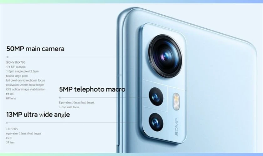 Hệ thống camera Xiaomi Redmi Note 12 ấn tượng