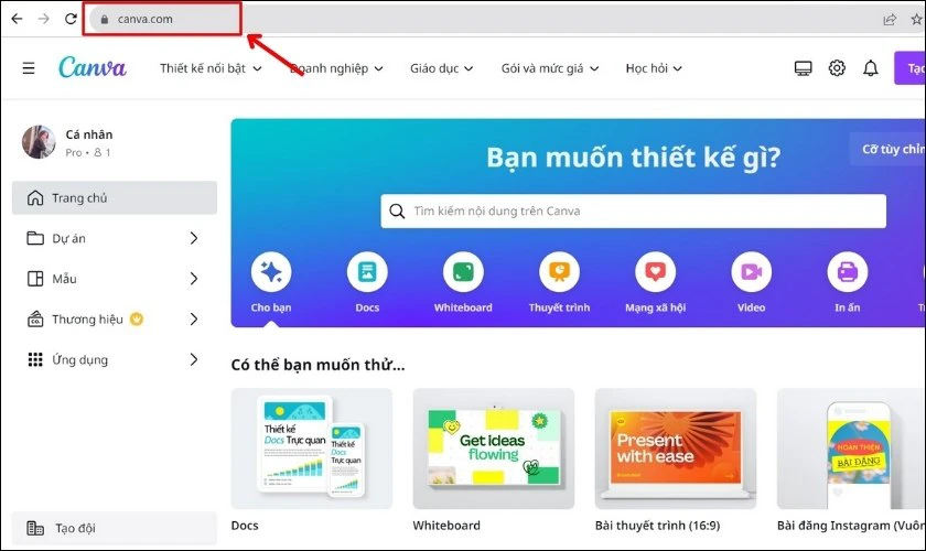 D&ugrave;ng mẫu khung avatar c&oacute; sẵn tr&ecirc;n Canva
