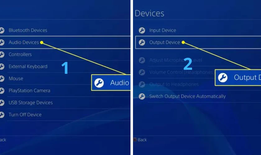 Kết nối bộ điều hợp Bluetooth v&agrave;o PS4 v&agrave; đảm bảo rằng bộ điều hợp n&agrave;y tương th&iacute;ch với PS4
