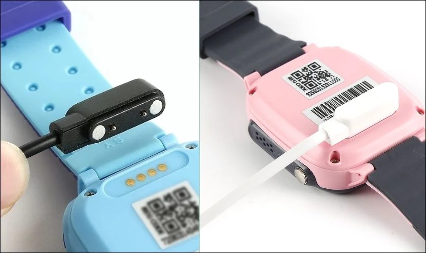 Hướng dẫn cách sạc pin đồng hồ thông minh qua nam châm