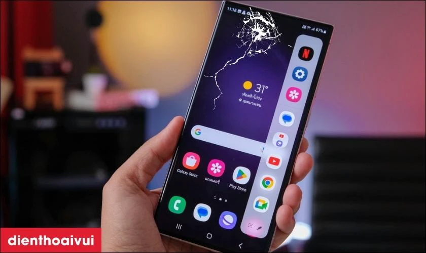 &Eacute;p k&iacute;nh điện thoại Samsung S23 Ultra c&oacute; ảnh hưởng g&igrave; kh&ocirc;ng?