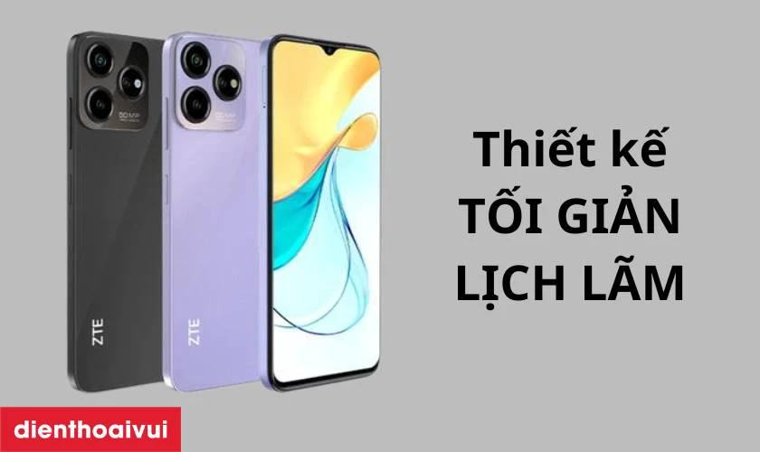  ZTE Blade V50 Design 8GB 128GB sở hữu thiết kế sang trọng, đẳng cấp
