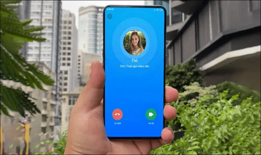 Một số trạng th&aacute;i kh&aacute;c khi thực hiện cuộc gọi Zalo