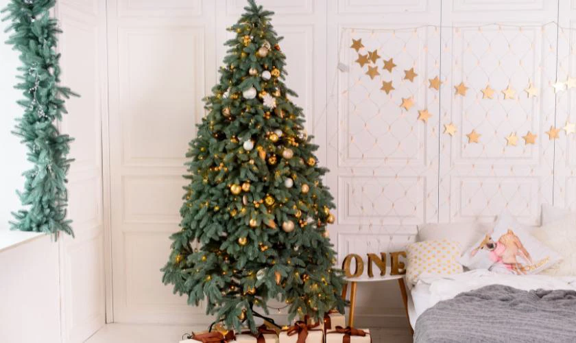 Ph&ocirc;ng nền c&acirc;y th&ocirc;ng Noel
