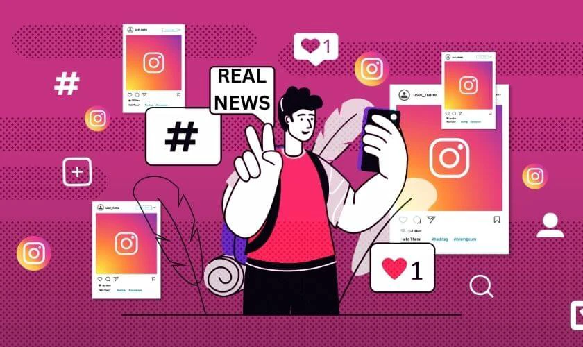 Tăng follow Instagram nhờ chia sẻ nội dung đ&uacute;ng sự thật