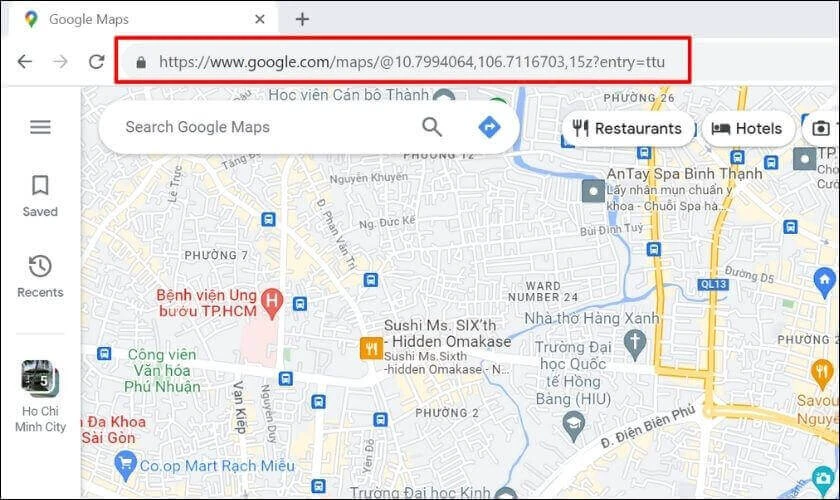 Cách thêm địa chỉ quán lên Google Maps bằng máy tính