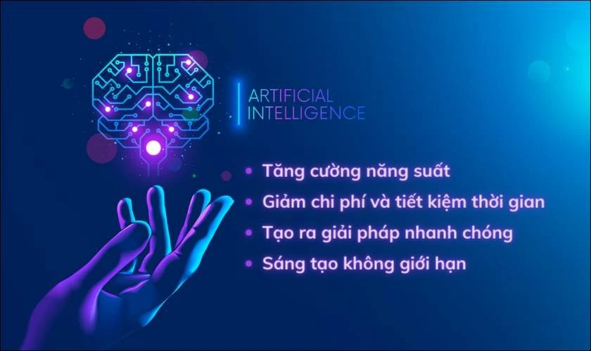 Ưu điểm t&iacute;ch cực của AI tạo sinh