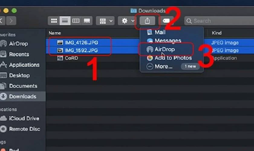 C&aacute;ch bắn AirDrop tr&ecirc;n iMac, MacBook l&agrave; g&igrave;?
