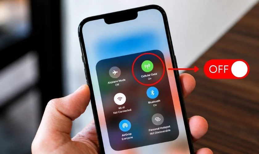 Khắc phục lỗi không kết nối được AirDrop