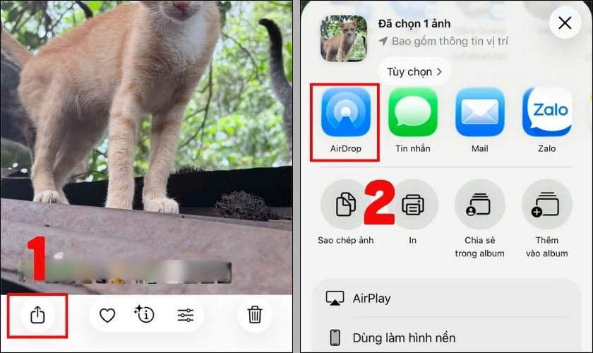 Cách bắn AirDrop là gì? Cách gửi và nhận dữ liệu