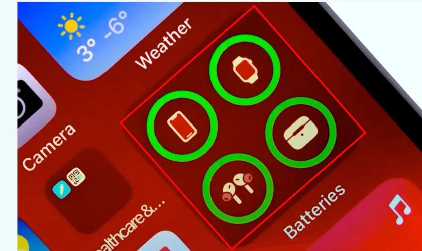 Thường xuyên để ý dung lượng pin AirPods