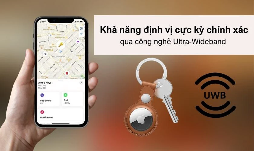 C&ocirc;ng nghệ của AirTag l&agrave; g&igrave;?