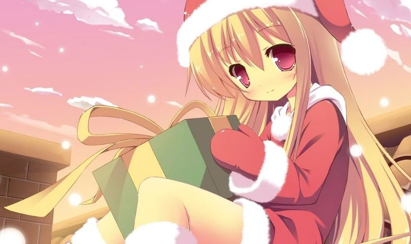 Ảnh hộp qu&agrave; đ&oacute;n Noel