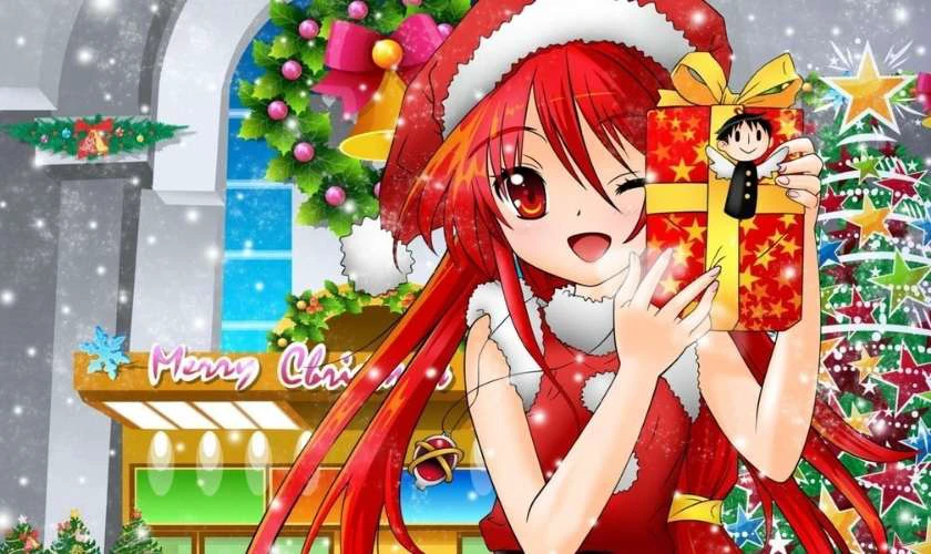 Ảnh anime nh&aacute;y mắt đ&aacute;ng y&ecirc;u