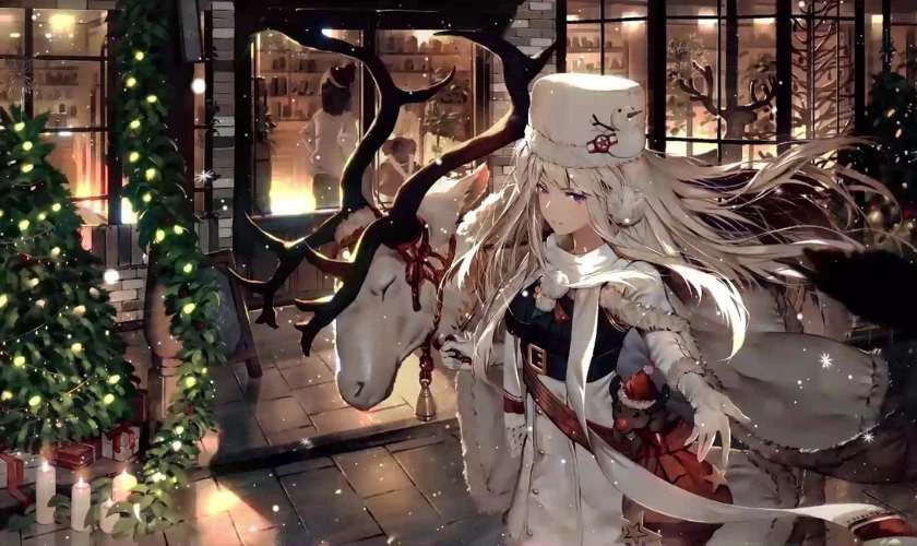 Ảnh nhân vật hoạt hình Noel độc đáo