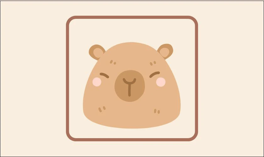 Capybara l&agrave; h&igrave;nh đại diện