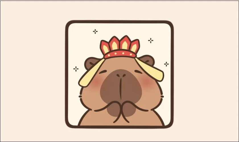 Avata Capybara h&agrave;i hước