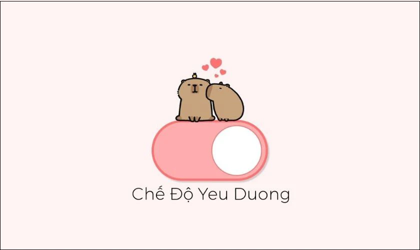 Capybara chế độ y&ecirc;u đương