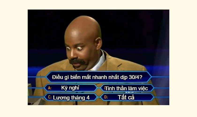 Meme hài hước về những ngày nghỉ lễ