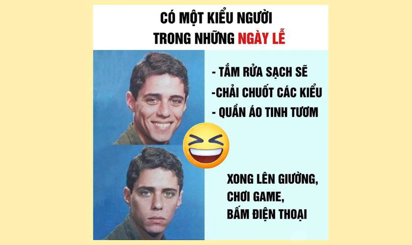 Ảnh chế nghỉ lễ 30/4 vui
