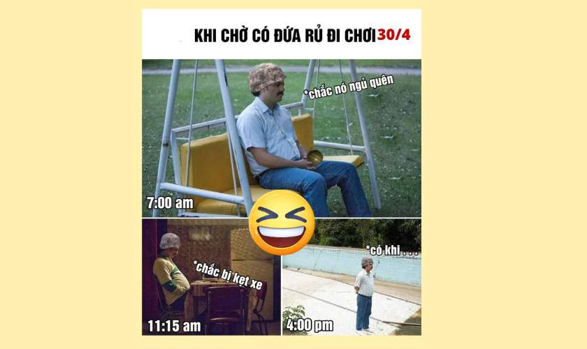 Ảnh chế nghỉ lễ 30/4 1/5 mới