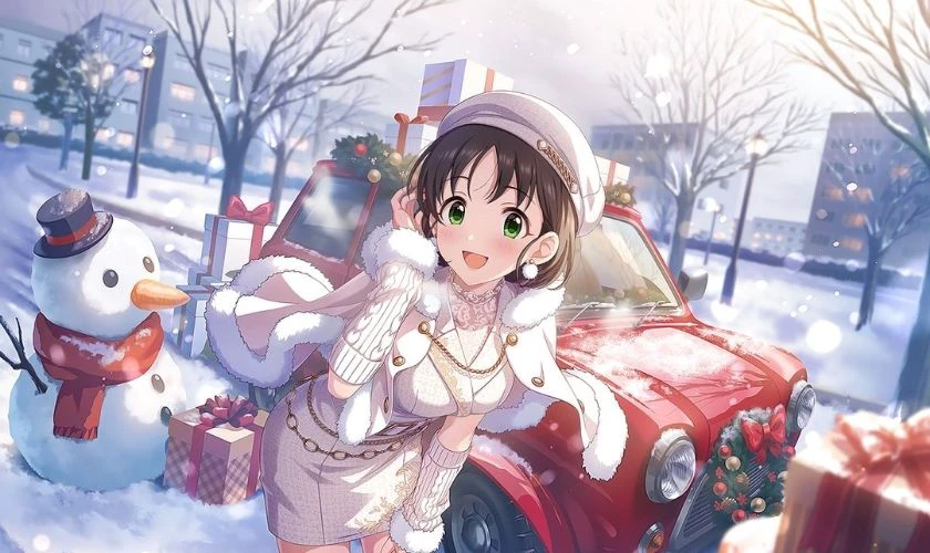 Ảnh Noel chibi anime cute