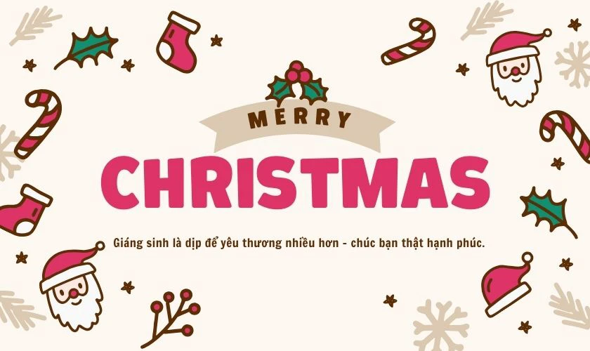 Ảnh chúc mừng Giáng sinh dành cho mọi người