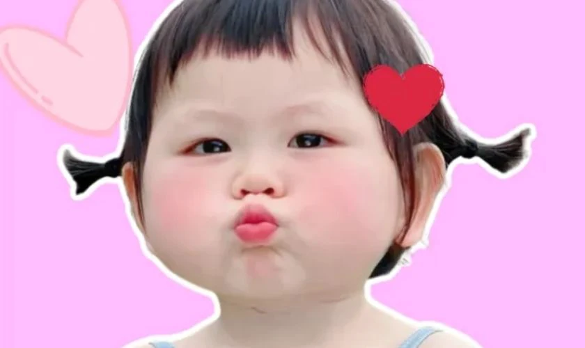 Ảnh meme cute, dễ thương nhất 2025