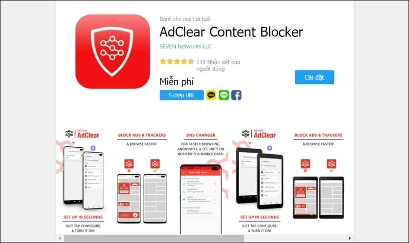App AdClear Content Blocker