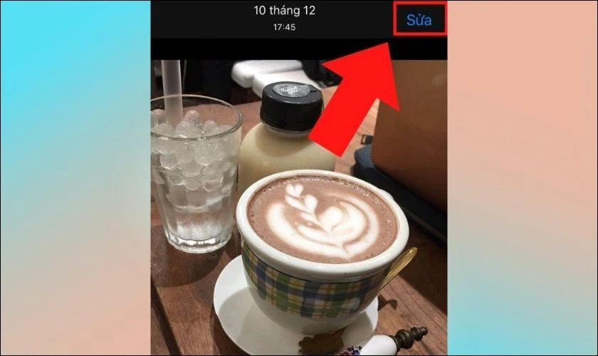 C&oacute; c&aacute;ch ch&egrave;n ng&agrave;y giờ v&agrave;o ảnh tr&ecirc;n iPhone m&agrave; ko cần tải app kh&ocirc;ng? 