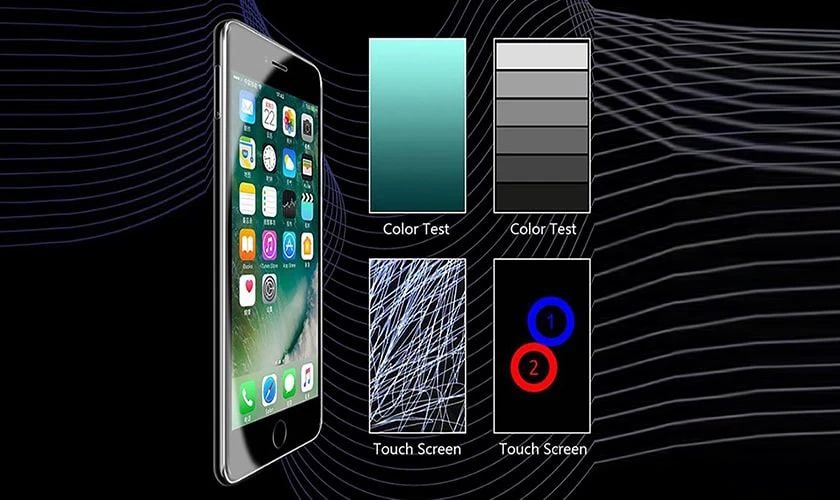 Kiểm tra màn hình của điện thoại cũ trước khi định giá qua app