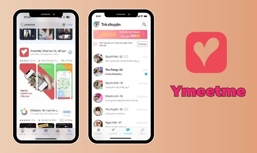 App hẹn hò Ymeetme