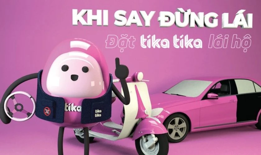 TIKA TIKA - App lái xe hộ cho người say
